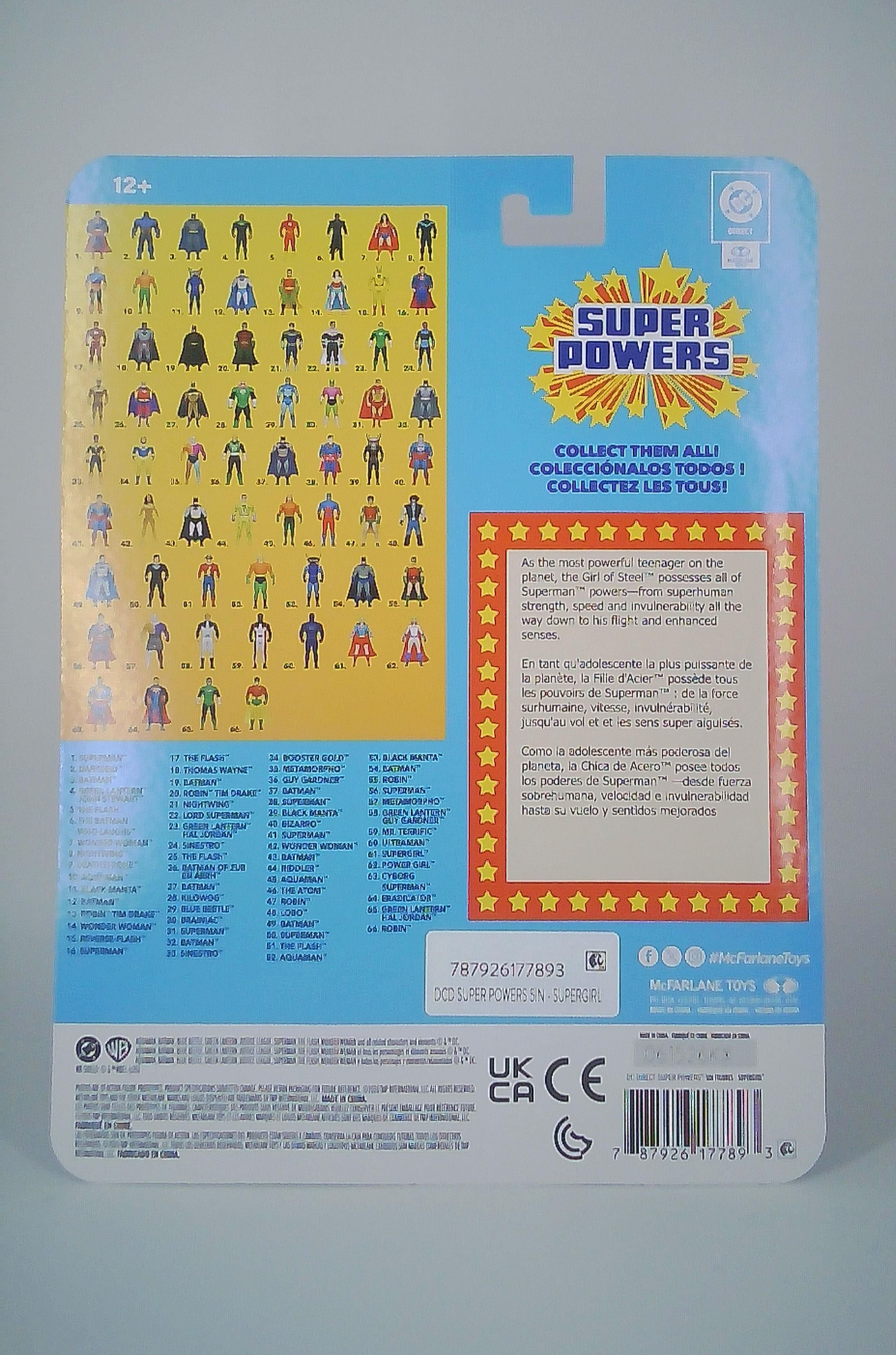 Supergirl "Super Powers" wave 13 5" figure McFarlane 2026