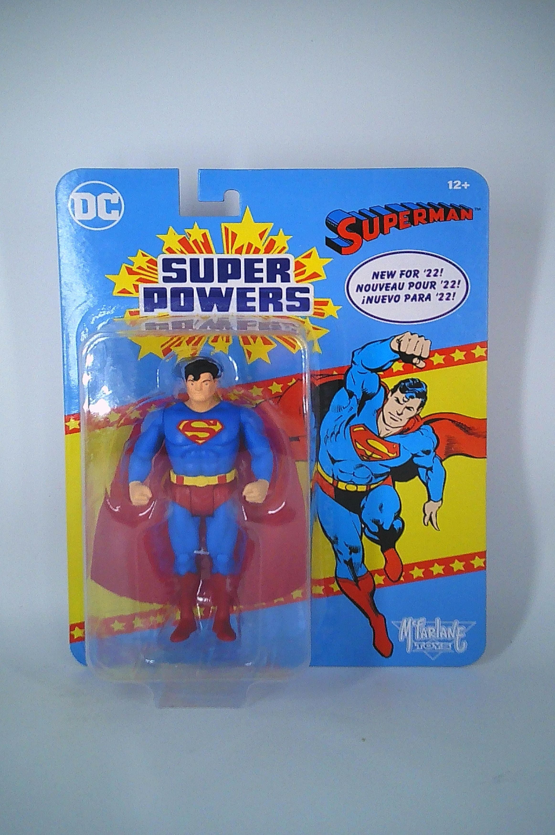 Superman Super powers 4" McFarlane figure (Classic)