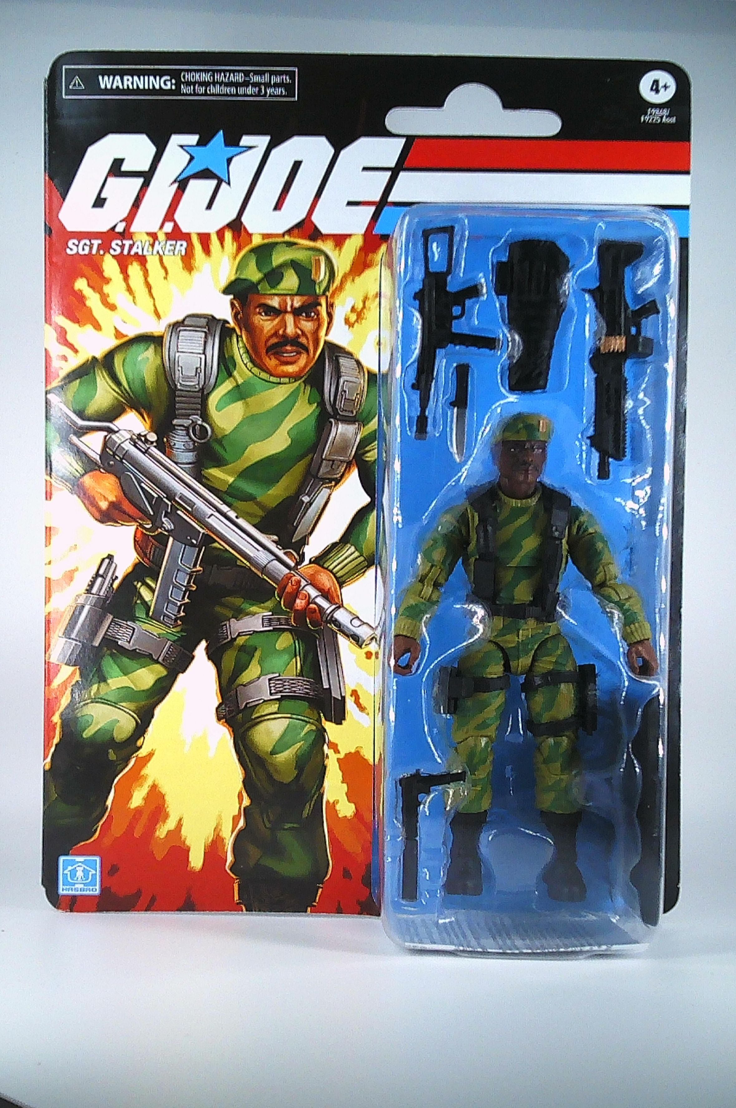 Stalker 7" G.I.Joe retro carded figure Hasbro