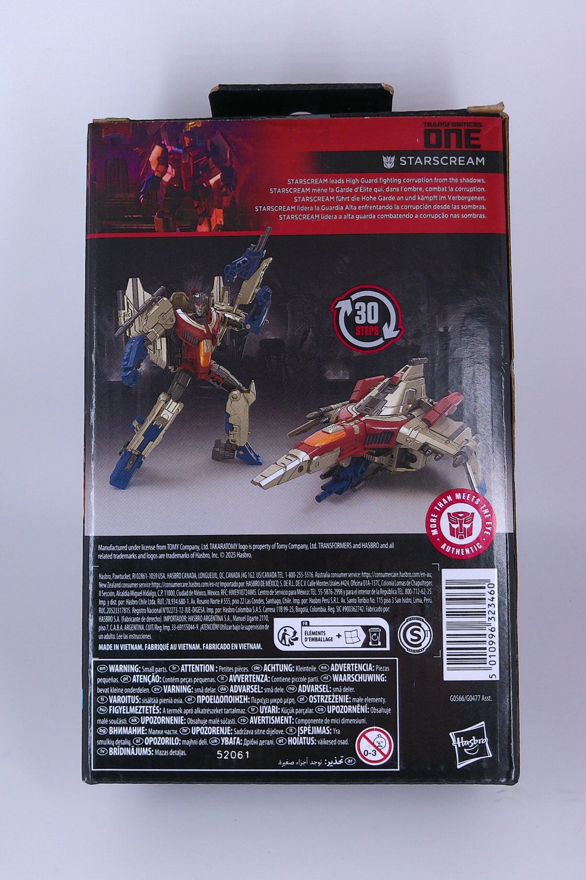 Starscream "Transformers One" studio series 2025 Hasbro