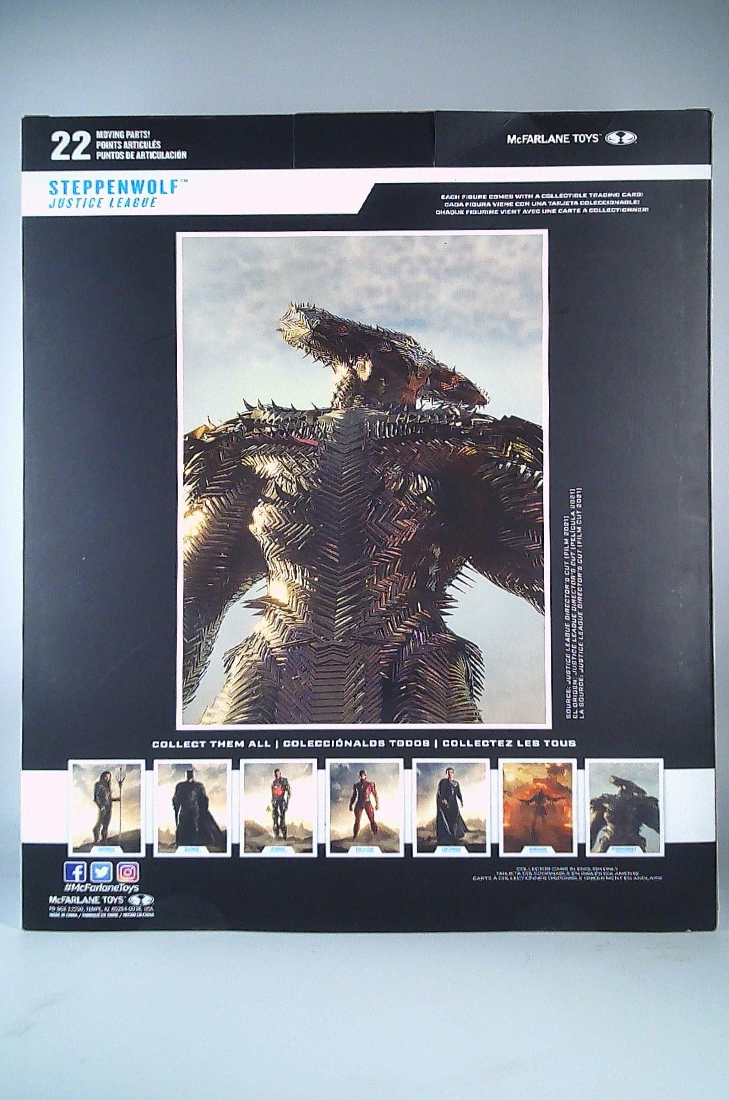 Steppenwolf "Justice League: The Snyder Cut" McFarlane 10" figure 2021