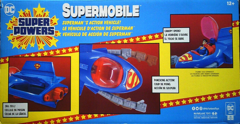 Super Mobile Super Powers mcfarlane vehicle
