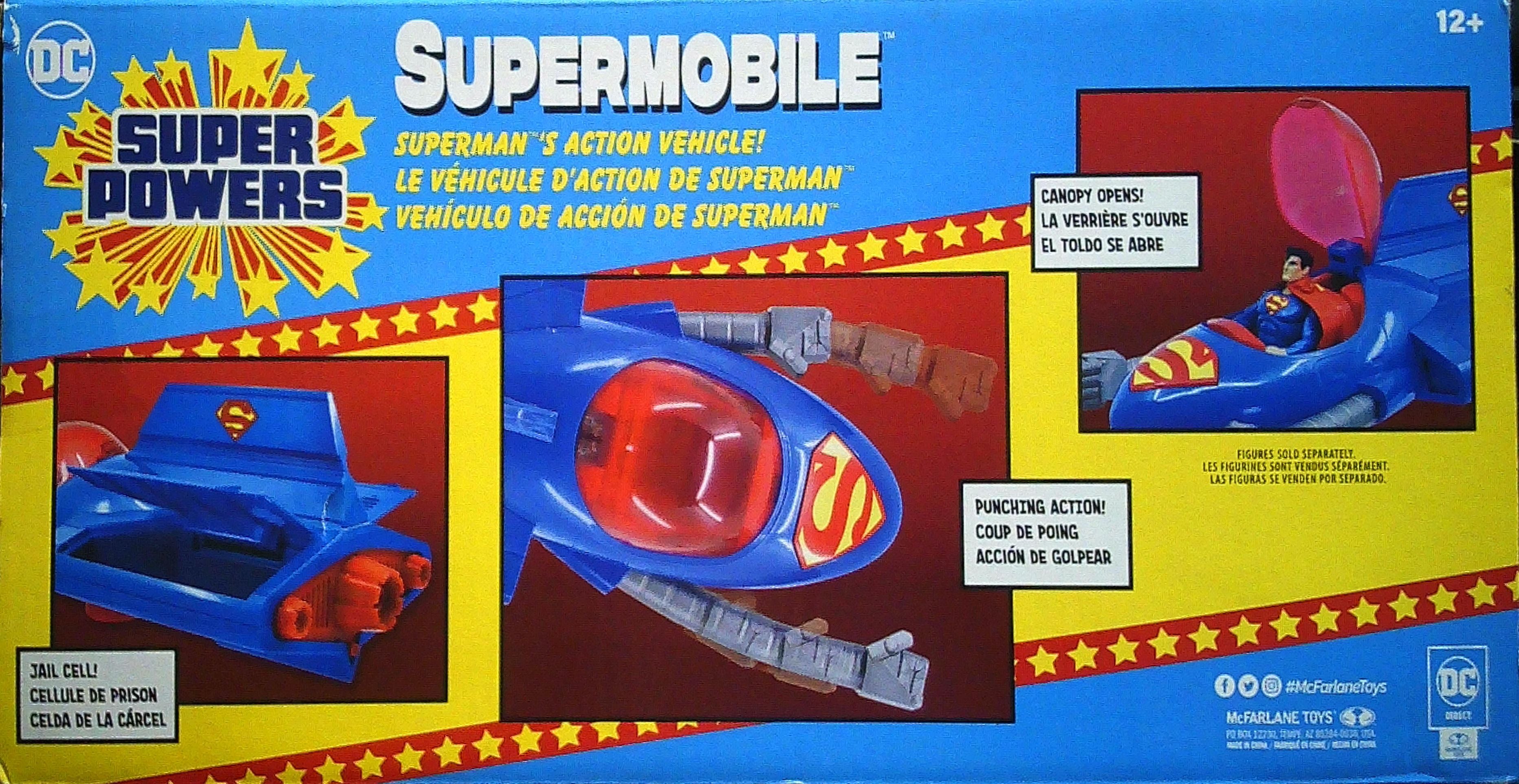 Super Mobile Super Powers mcfarlane vehicle