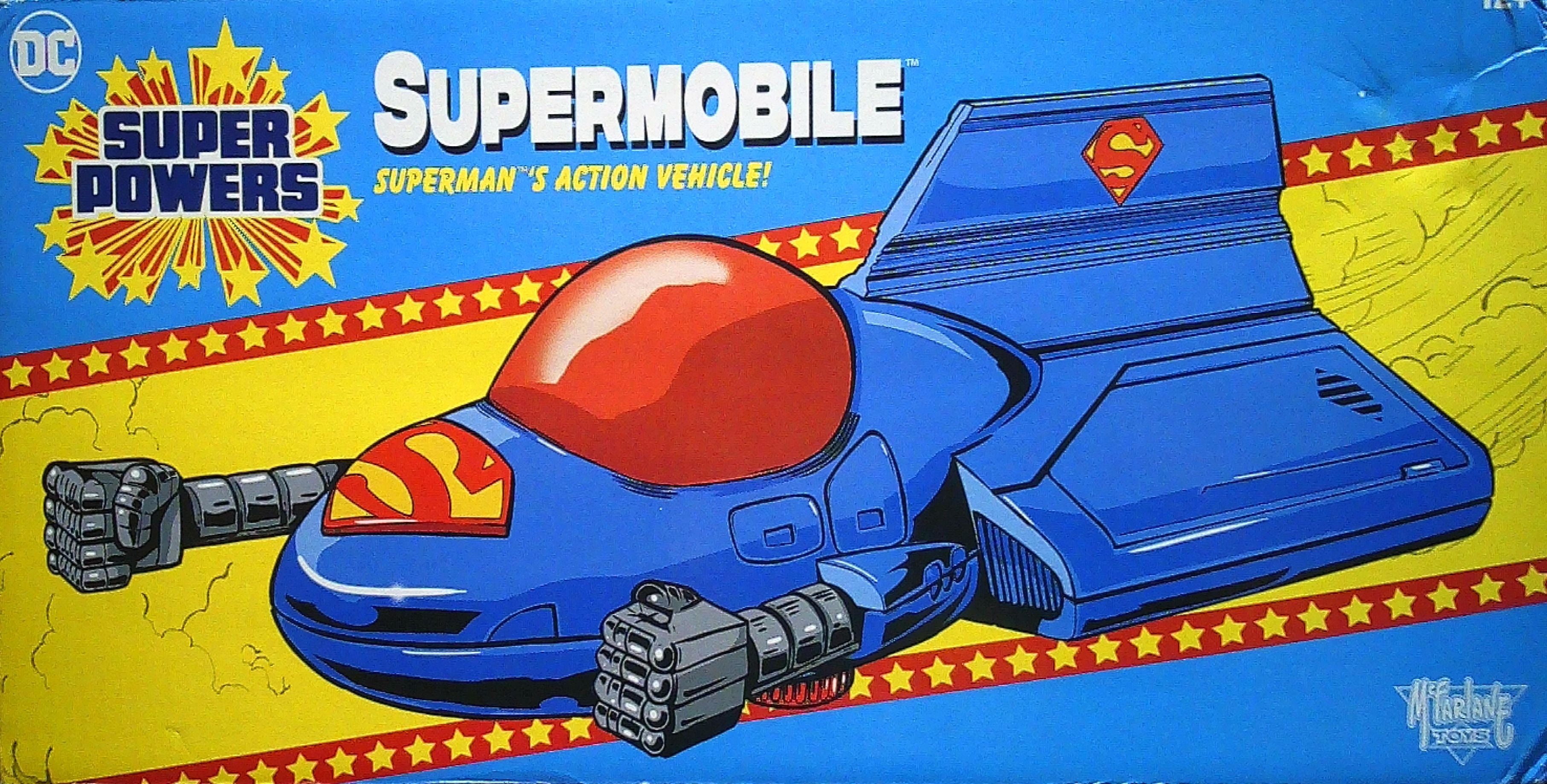 Super Mobile Super Powers mcfarlane vehicle