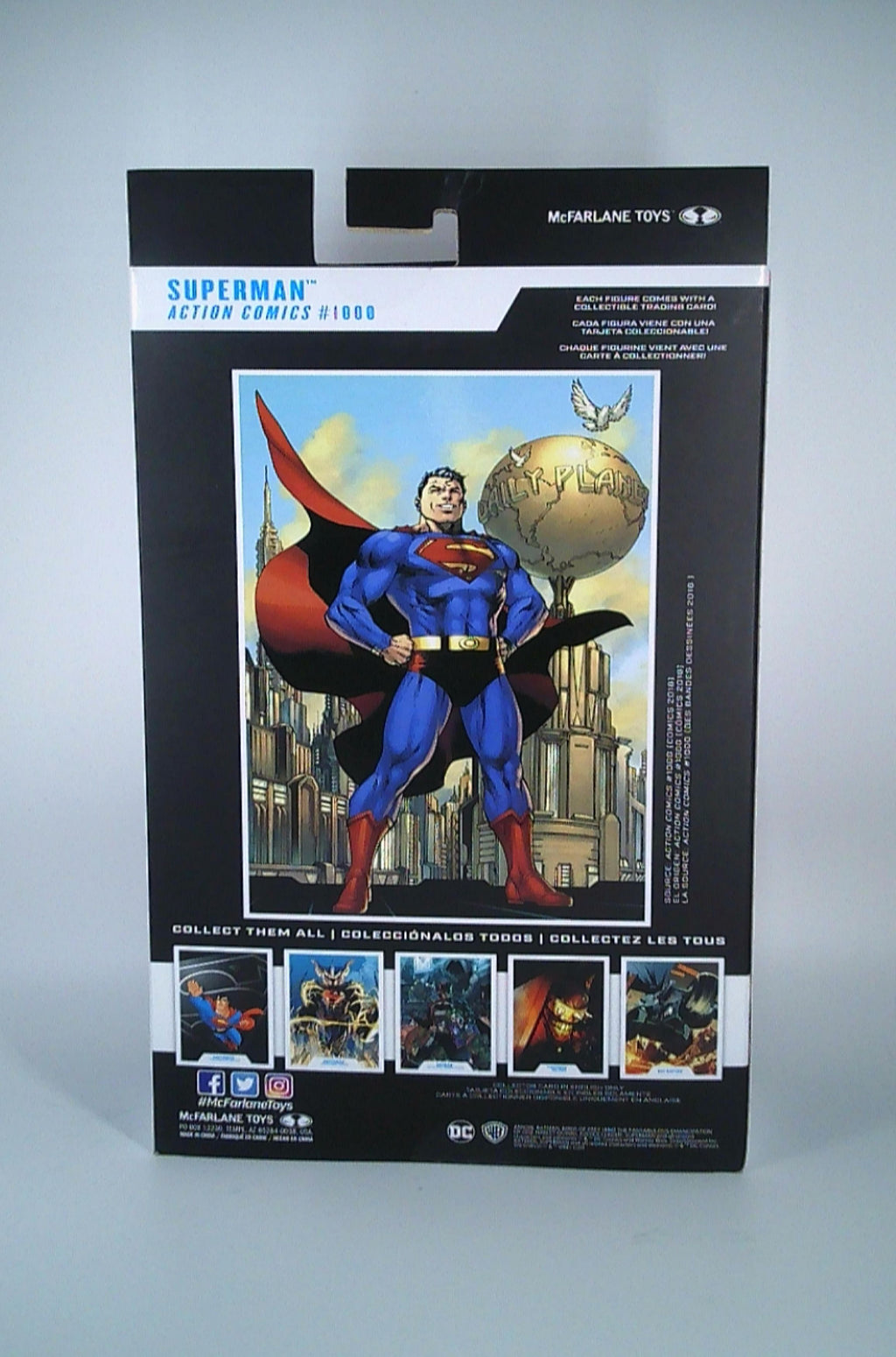 Superman "Action Comics 1000" Mcfarlane 7" figure