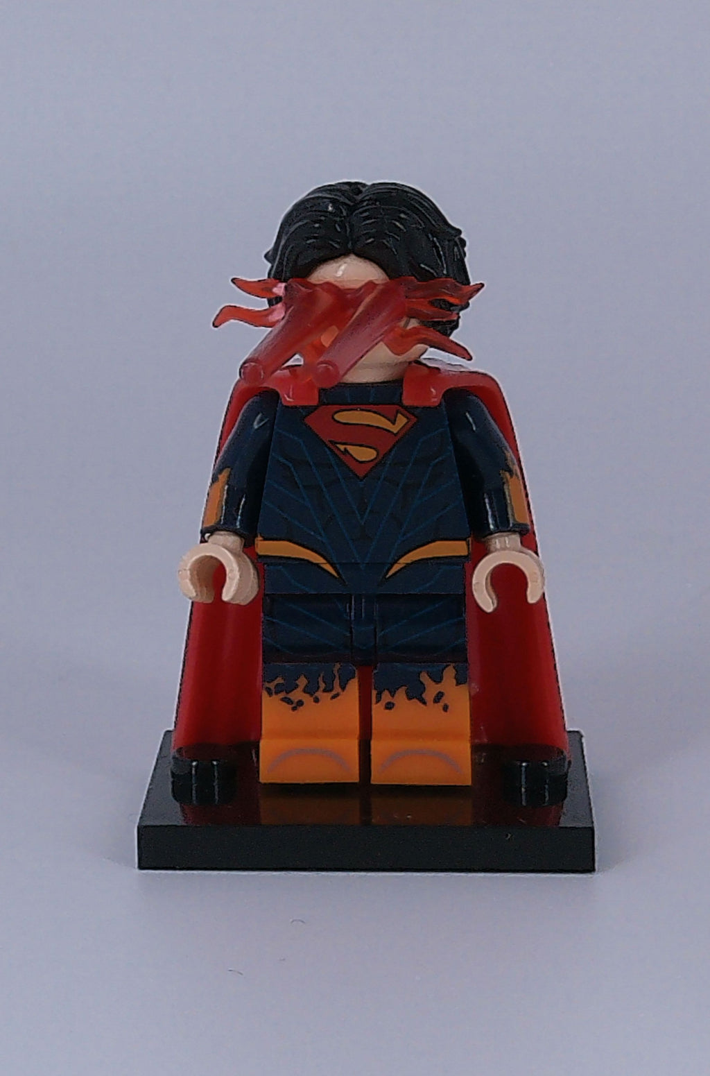 Custom Superman "Absolute" 2 inch mini figure (brick buildling) Dc Comics