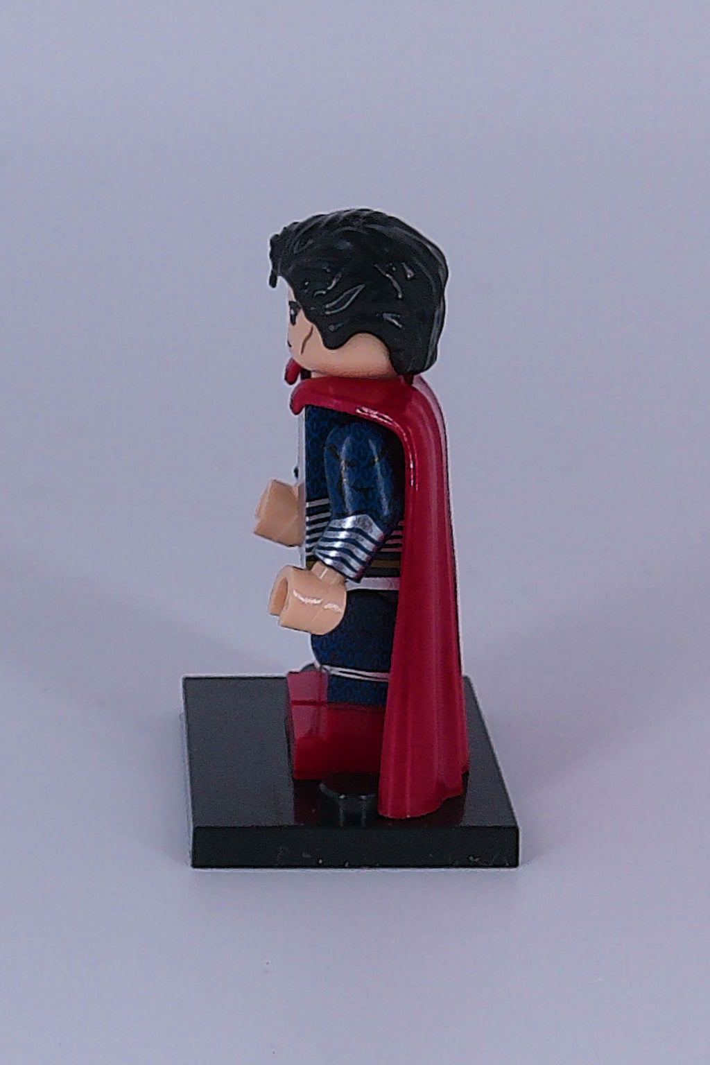 Custom Superman "BVS" 2 inch mini figure (Brick building) DC Comics