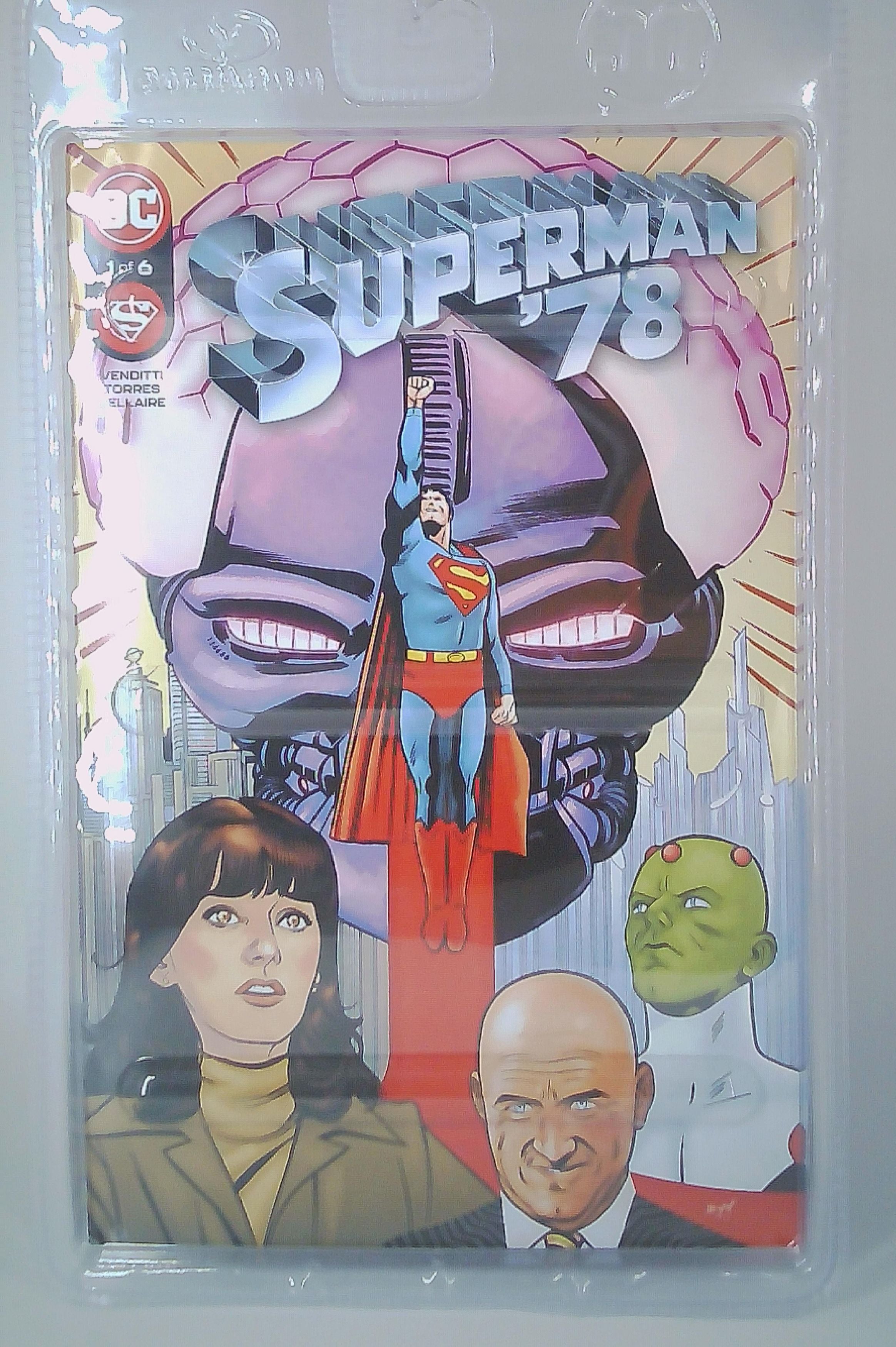 Superman "DC Direct" (comic Superman78) 7" figure McFarlane  page puncher 2024
