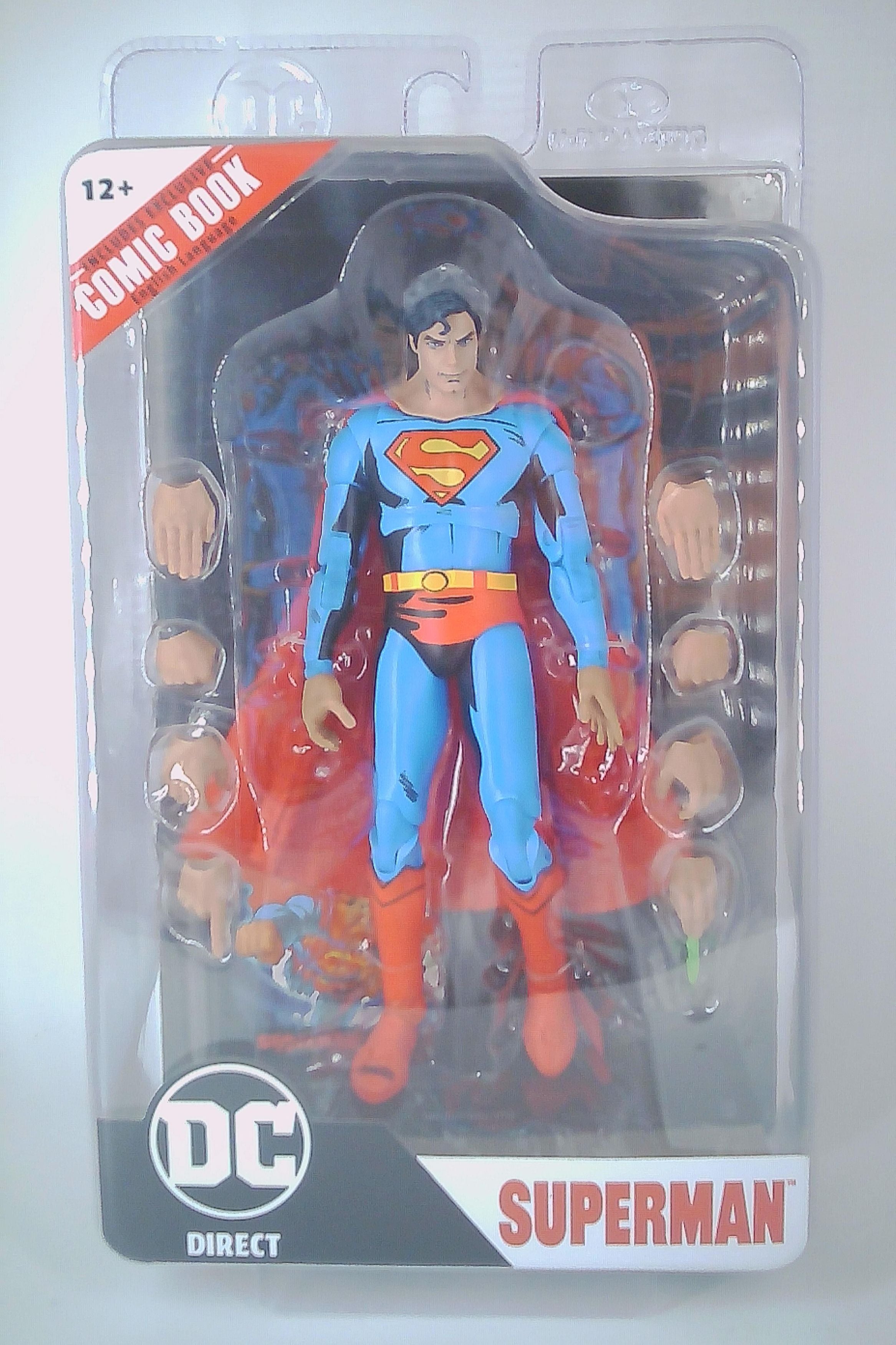 Superman "DC Direct" (comic Superman78) 7" figure McFarlane  page puncher 2024