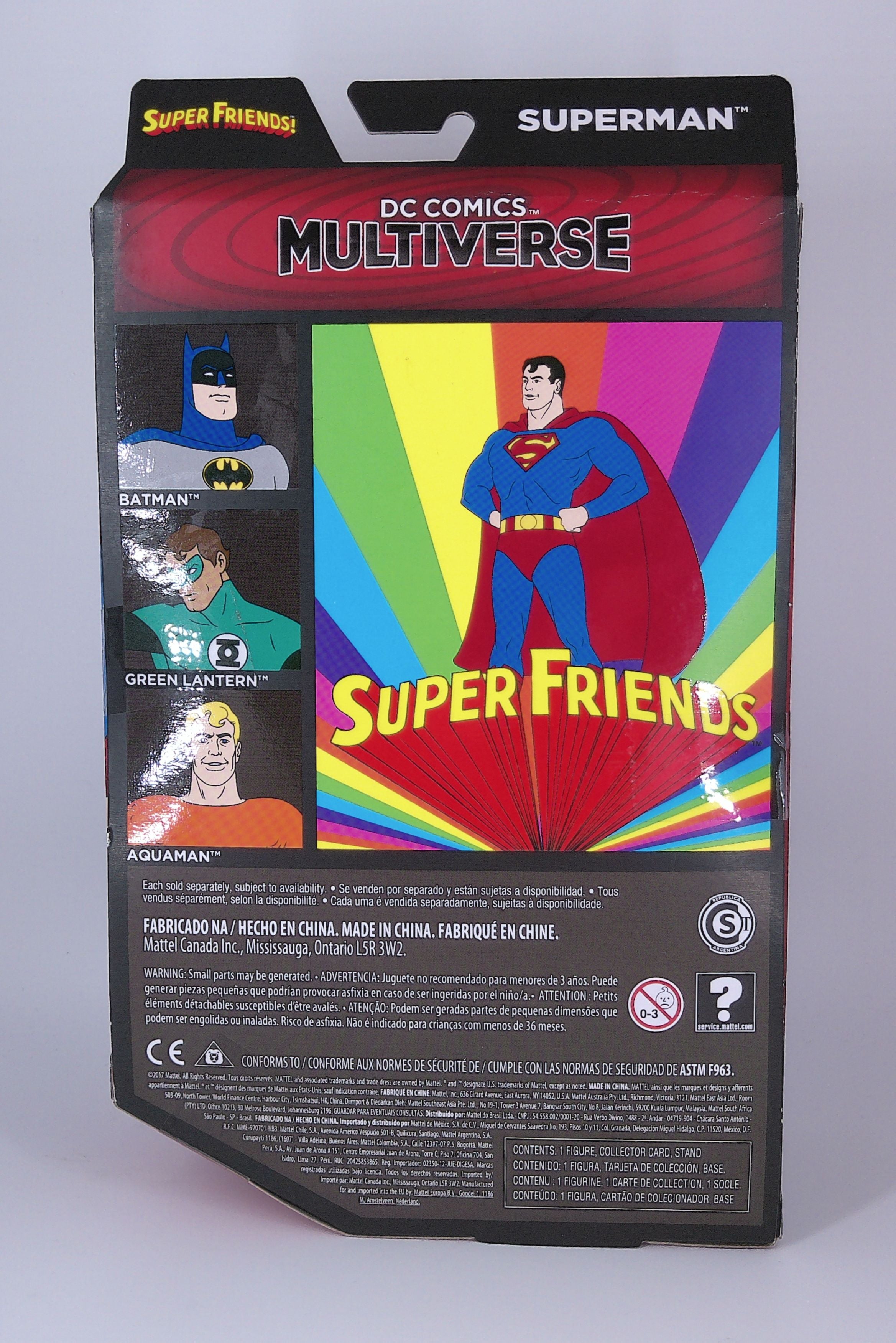 Superman "Super Friends" 6" action figure Mattel 2017