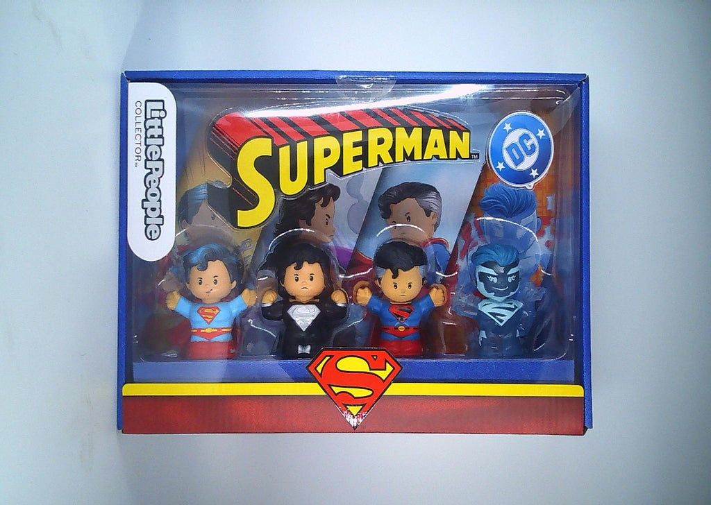 Superman Little people 4 pack collector set mattel 2025