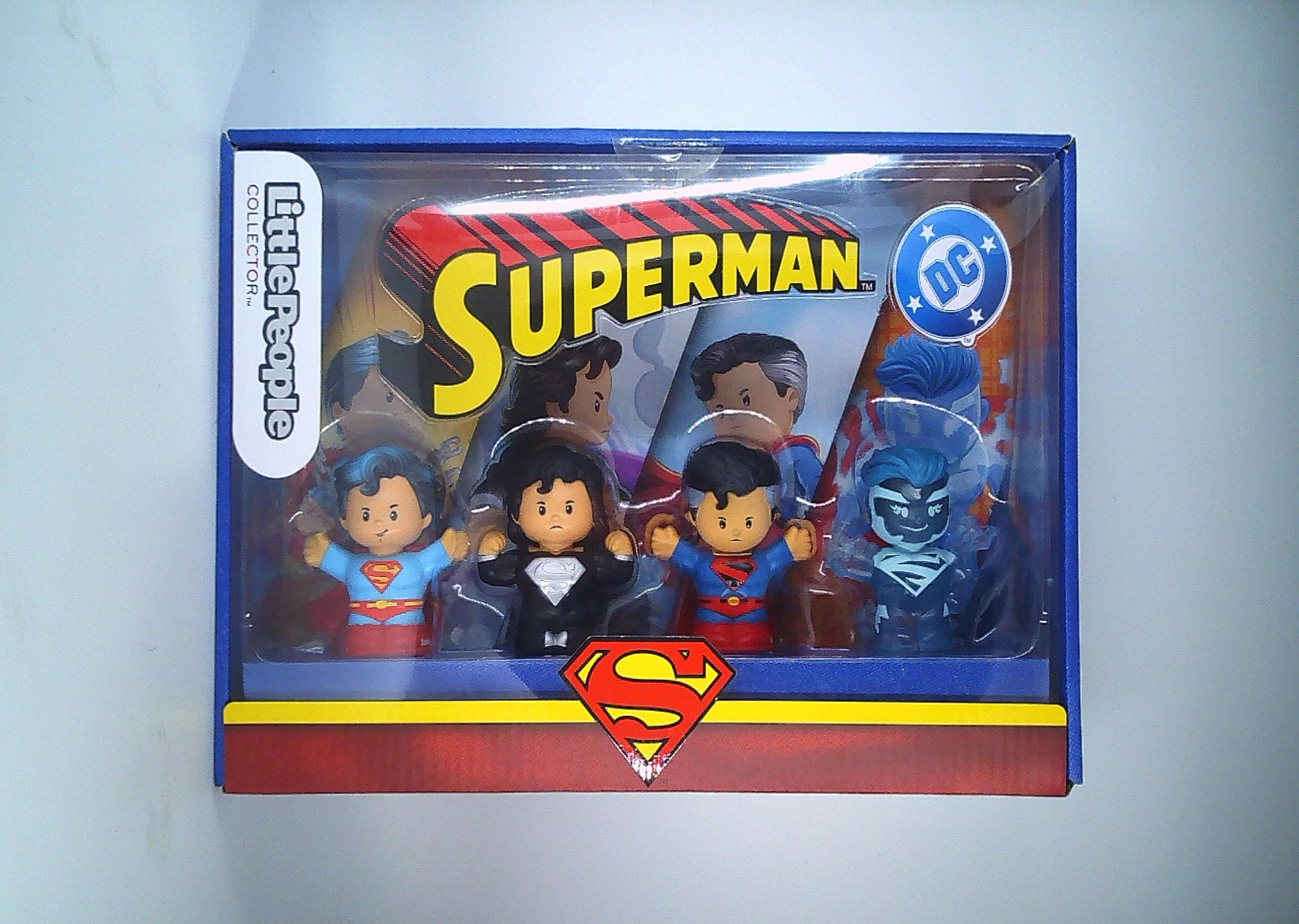 Superman Little people 4 pack collector set mattel 2025