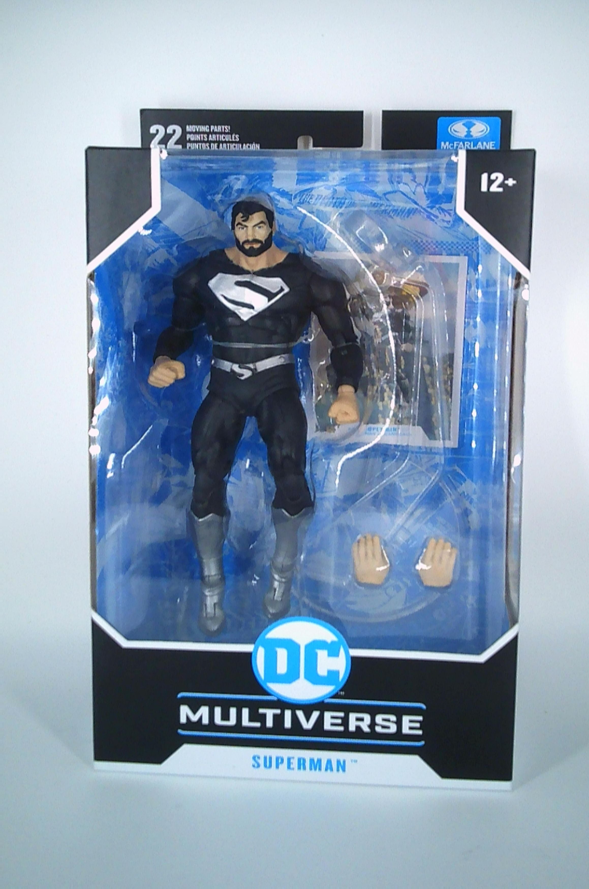 Superman "Lois and Clark" Mcfarlane 7" figure (Black Suit)