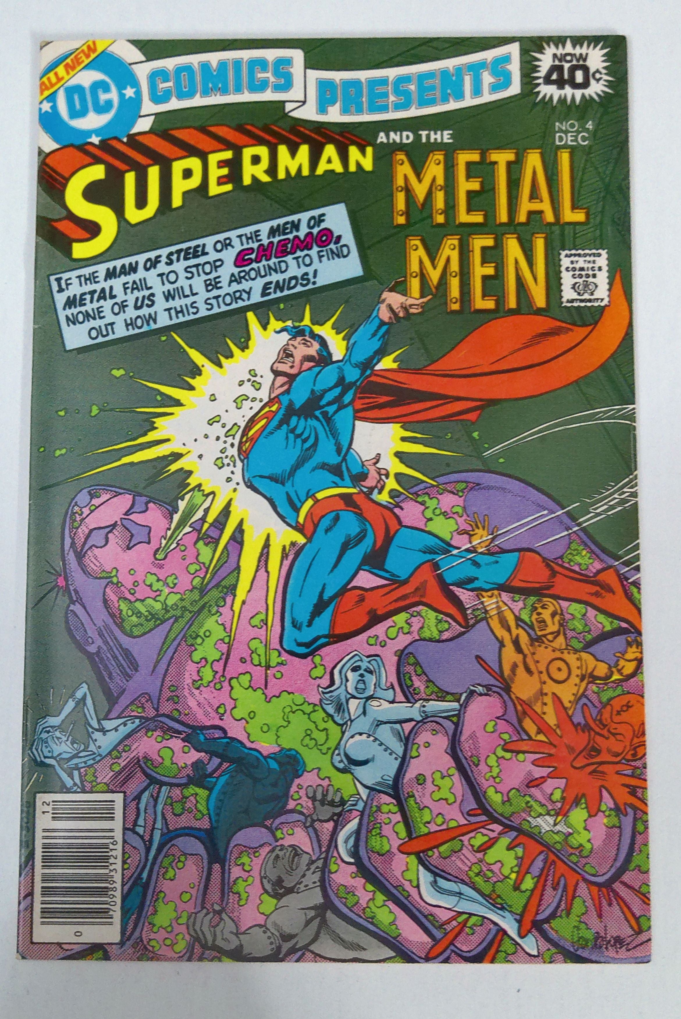 Dc Comics presents Superman and the Metal Men issue 4 Dec