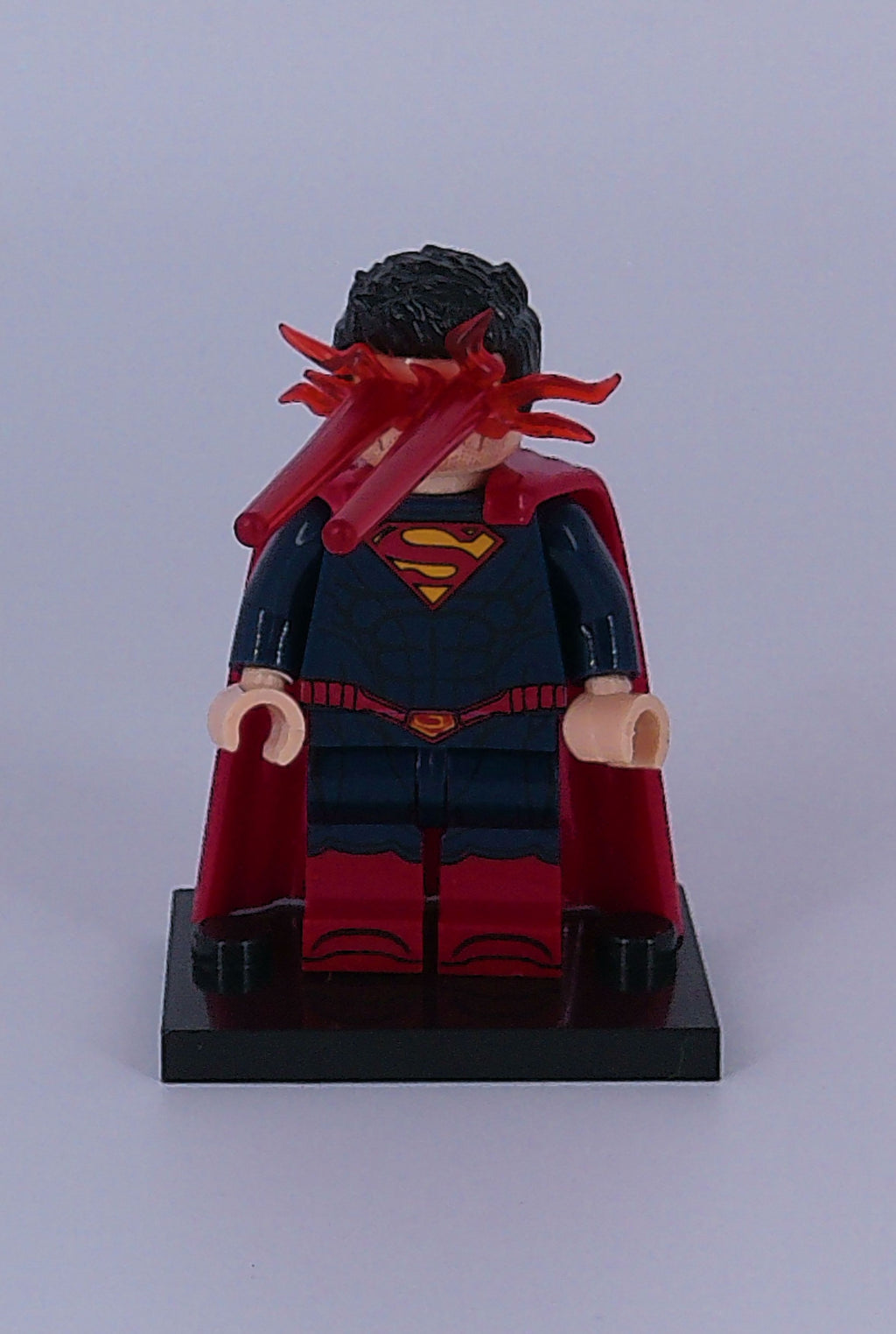 Custom Superman "New 52" 2 inch mini figure (Brick building) Dc Comics