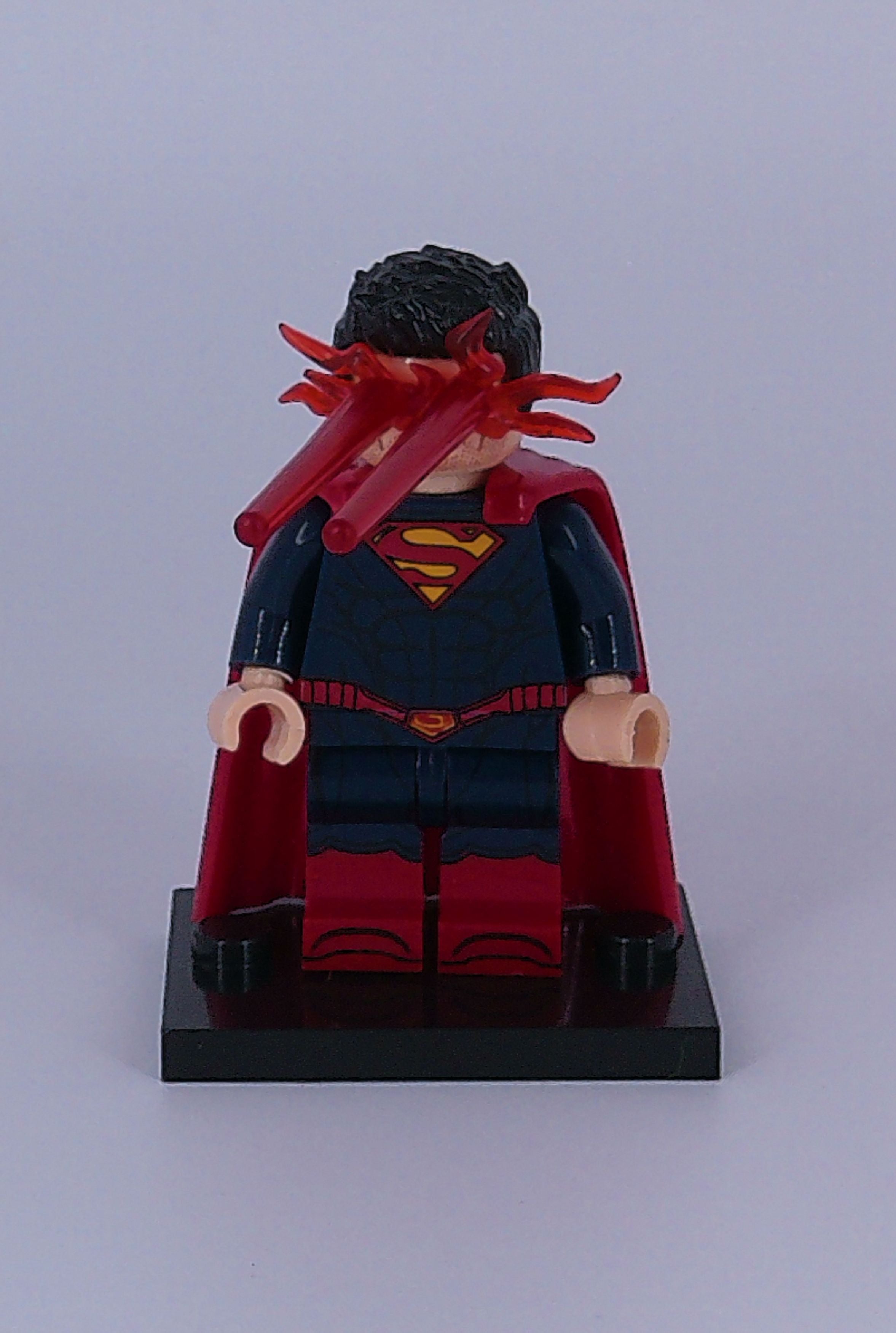 Custom Superman "New 52" 2 inch mini figure (Brick building) Dc Comics