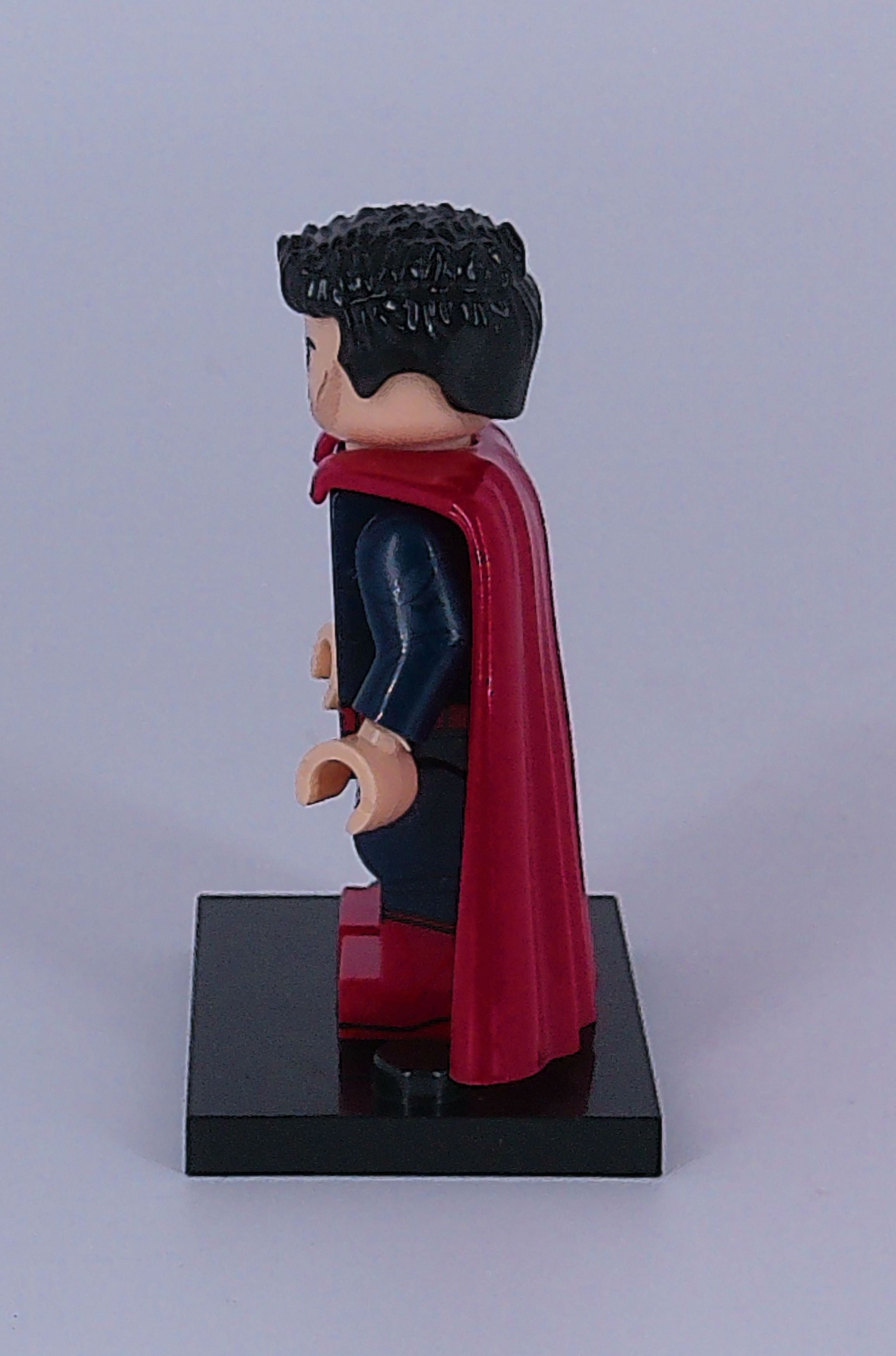 Custom Superman "New 52" 2 inch mini figure (Brick building) Dc Comics