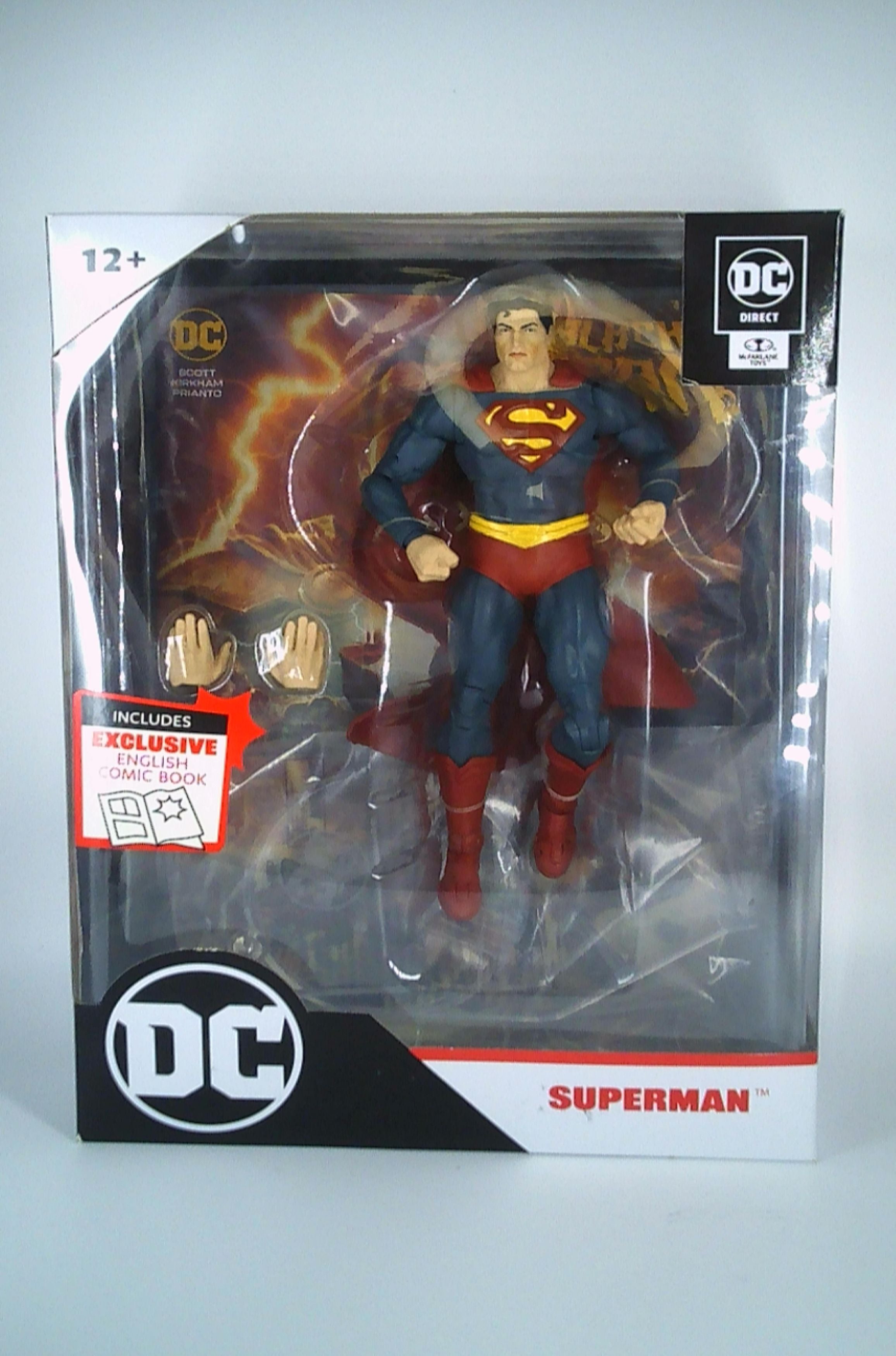 Superman "Black Adam" Page punchers Mcfarlane 7" figure 2022