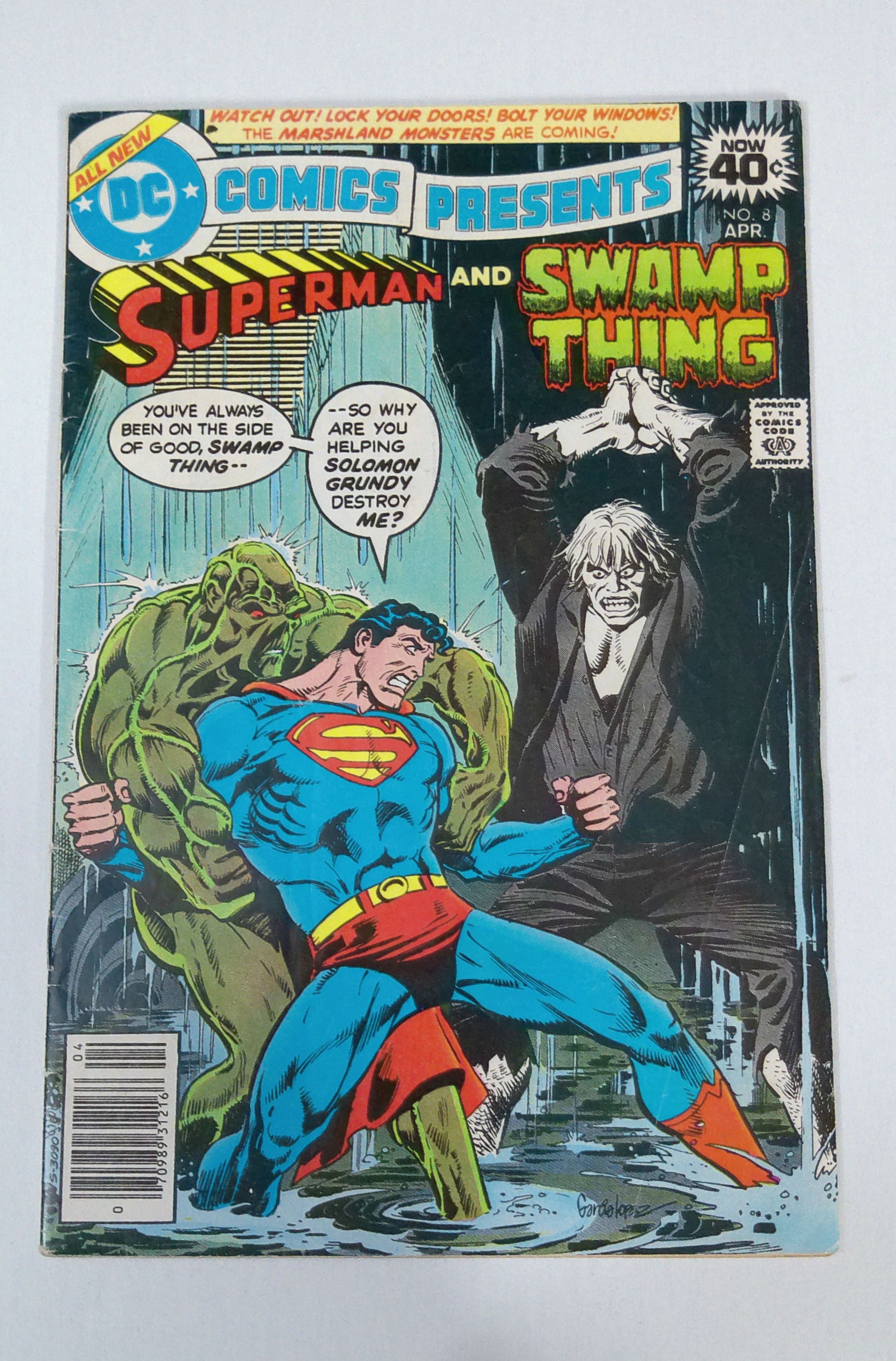 Dc Comics Presents Superman and Swamp Thing