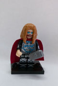 Custom Thor with Hammer mini figure (brick building)