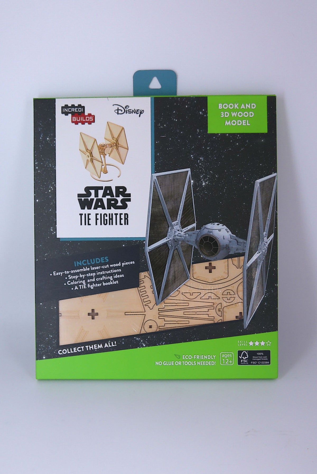 Tie-Fighter 3d wood Model kit 2018