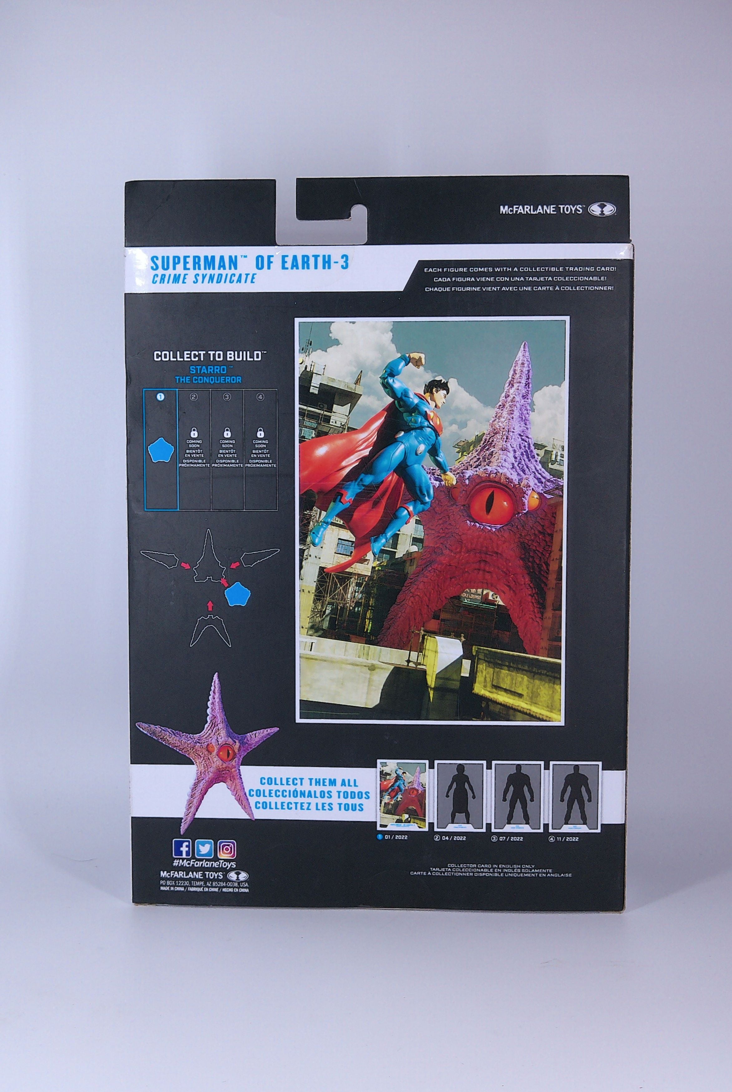 Superman "Earth-3" Ultraman 7inch figure Mcfarlane 2022