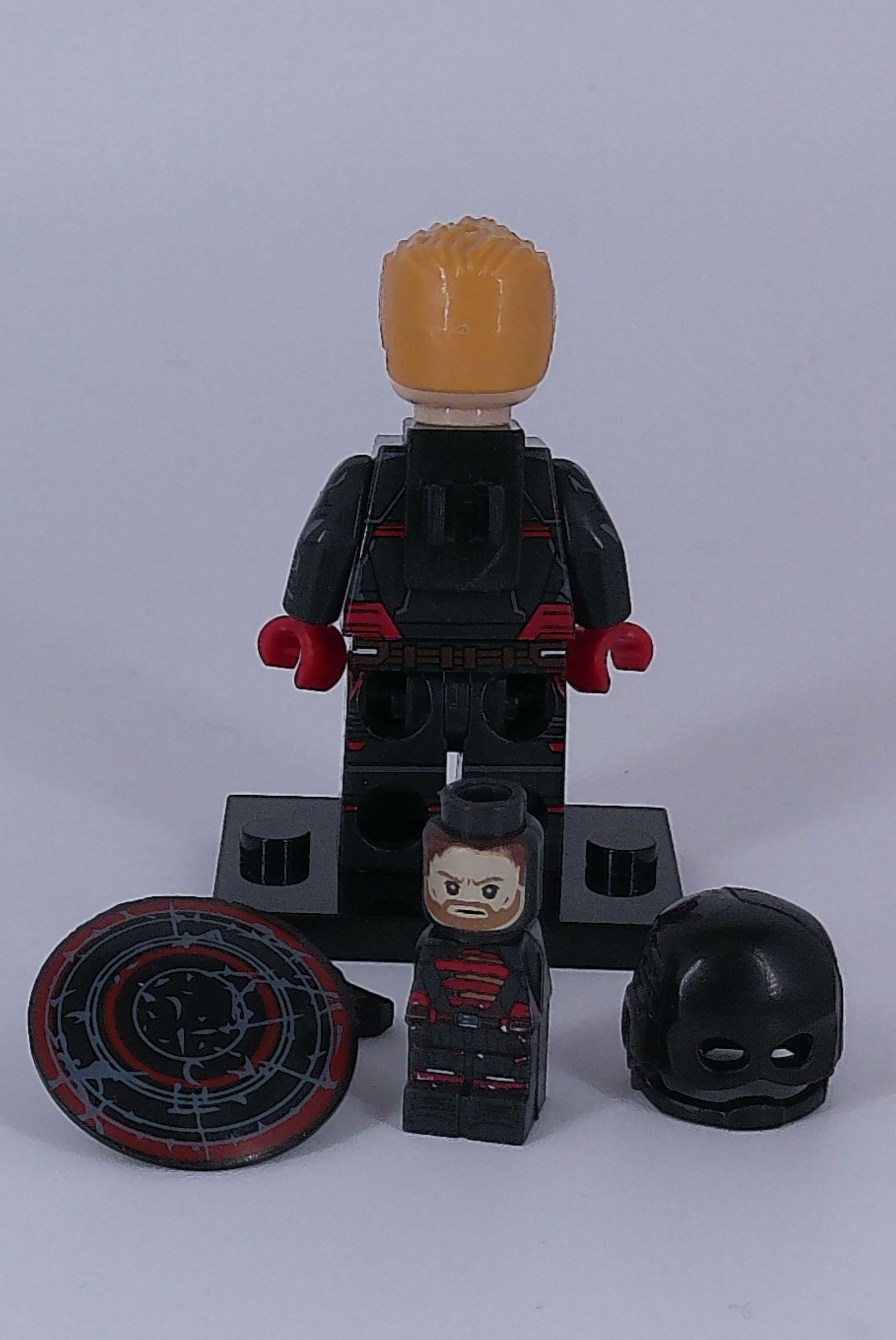 Custom U.S. Agent 2 inch mini figure (Brick Building) Marvel