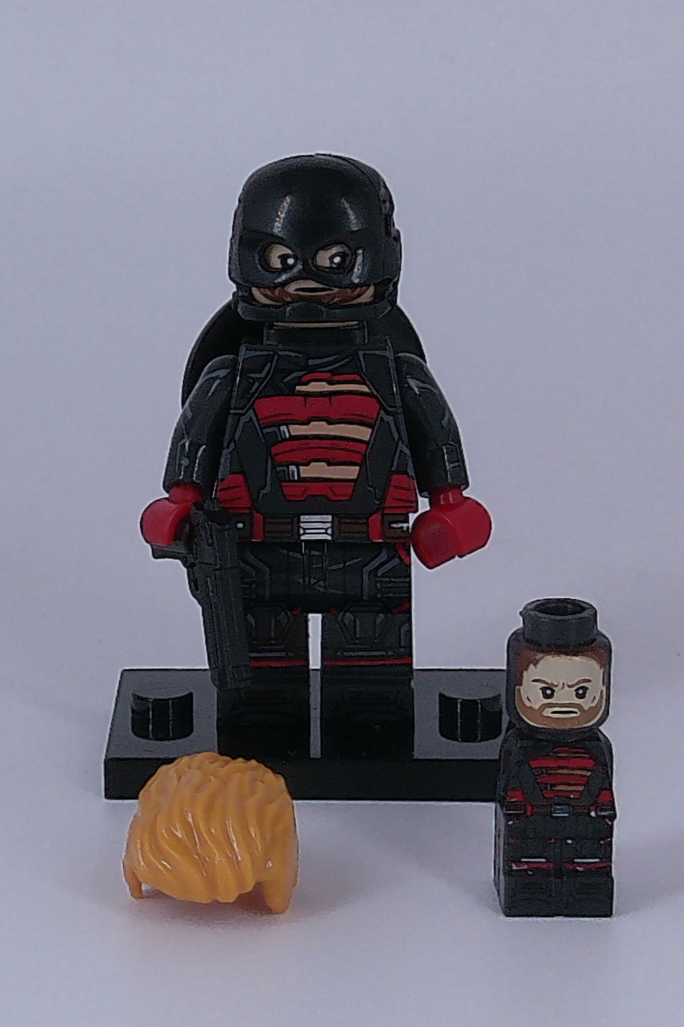 Custom U.S. Agent 2 inch mini figure (Brick Building) Marvel