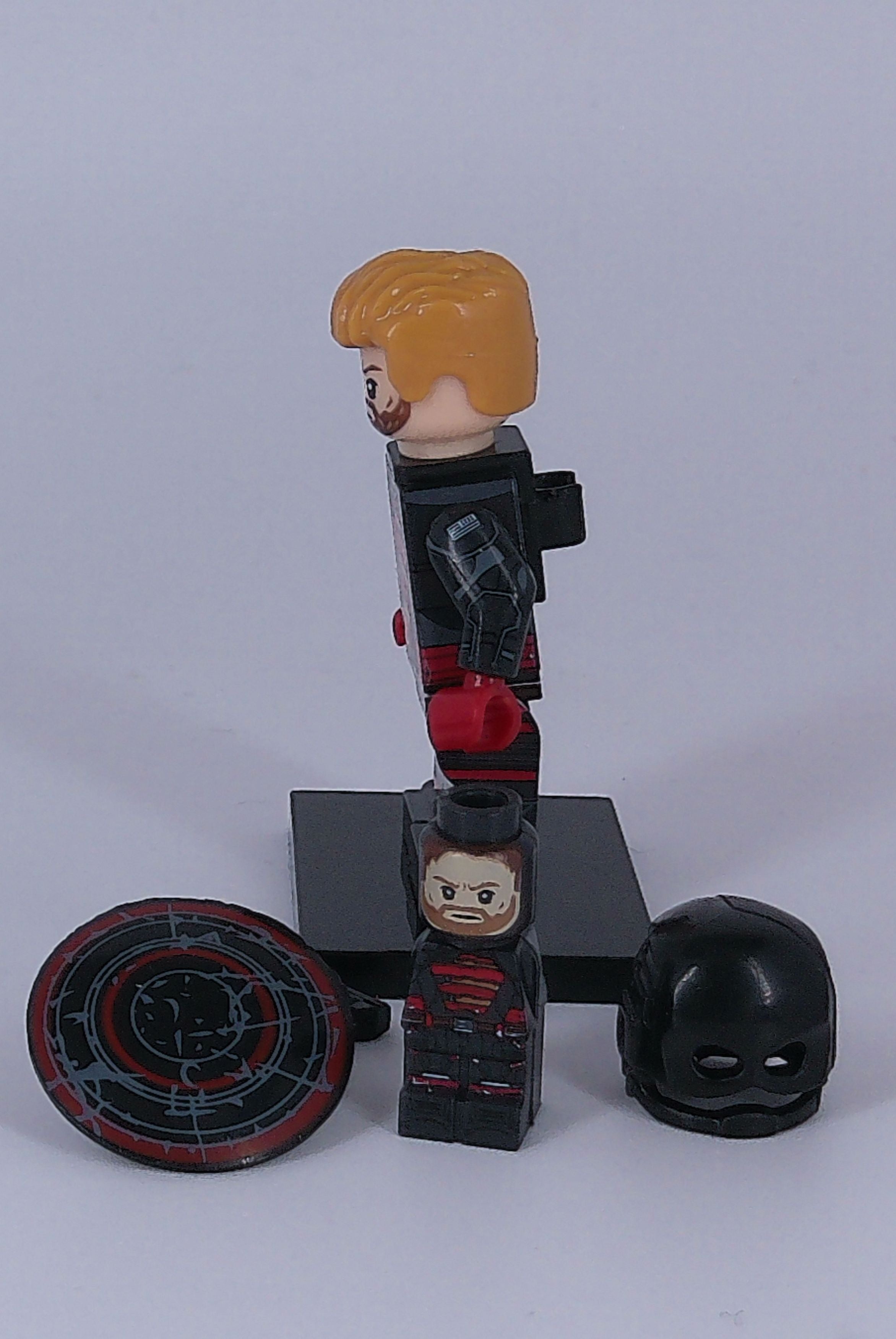 Custom U.S. Agent 2 inch mini figure (Brick Building) Marvel