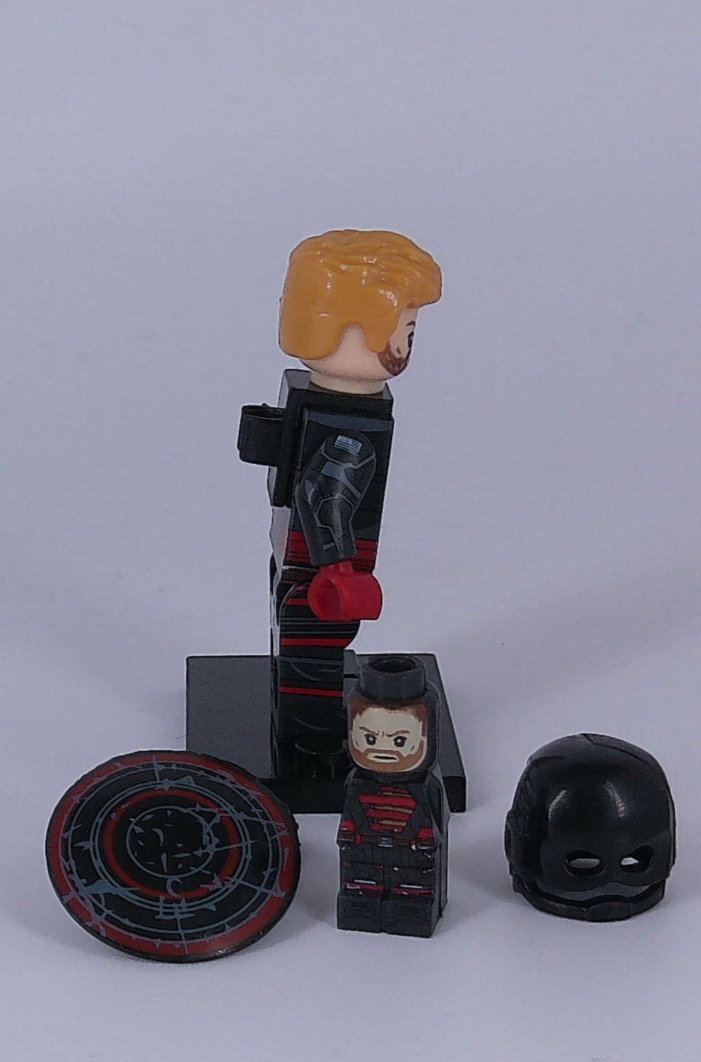 Custom U.S. Agent 2 inch mini figure (Brick Building) Marvel