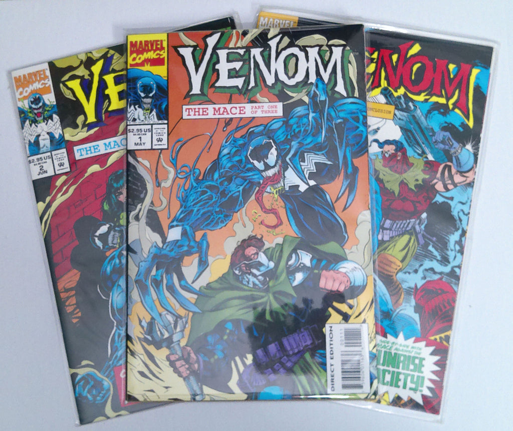 Venom "Funeral Pyre" Issues 1-3 (complete story) Aug 1993