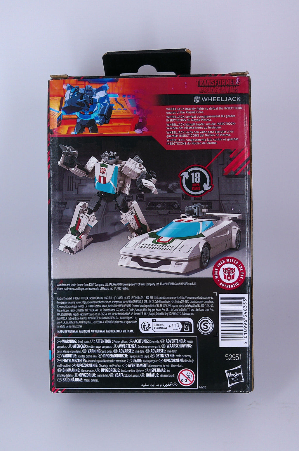 WheelJack "Transformers:Devastation" studio series Hasbro 2025