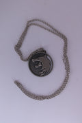 The Witcher prop metal pendant with chain