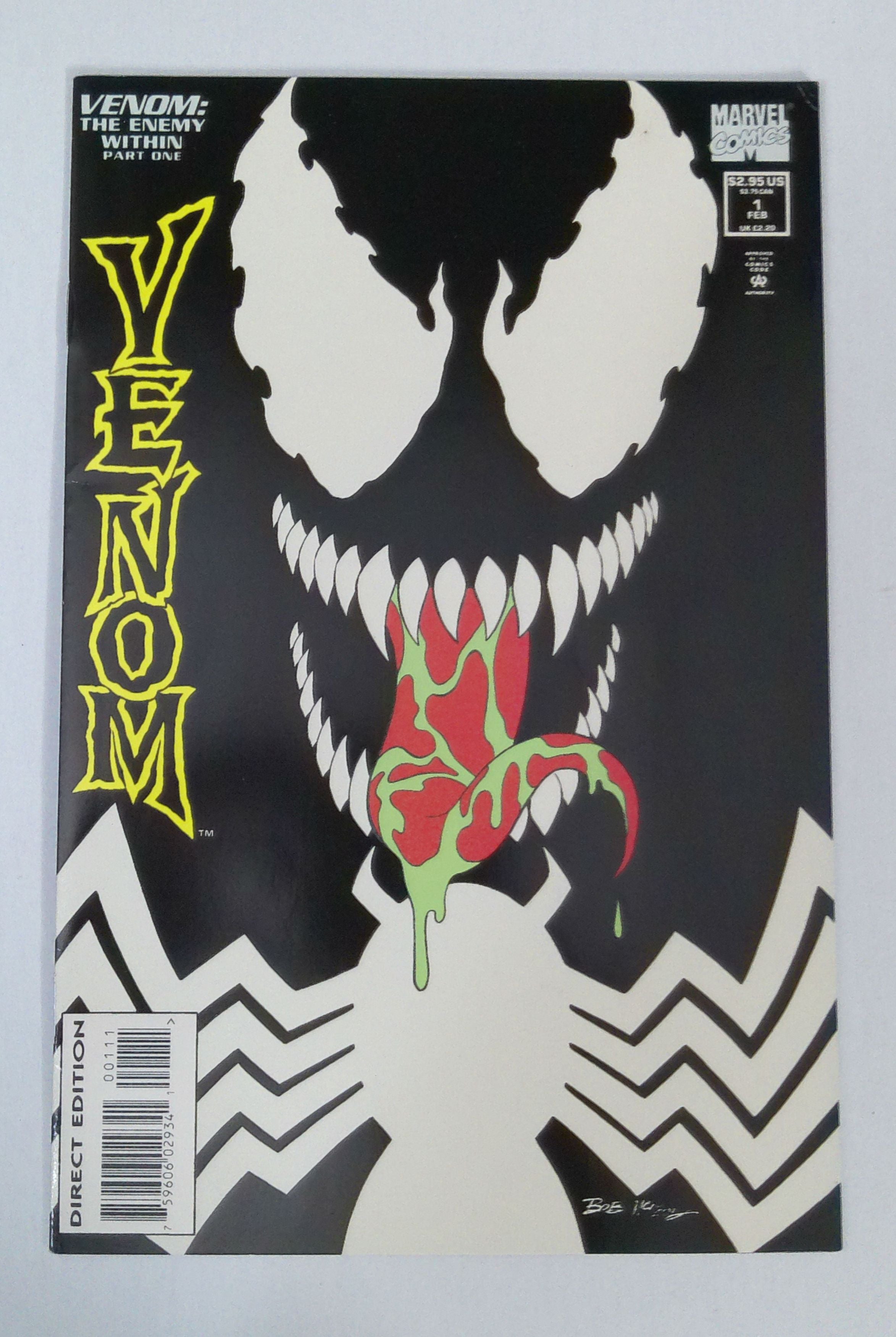 Venom "The Enemy Within" issues 1-3 (complete story) Feb 1994