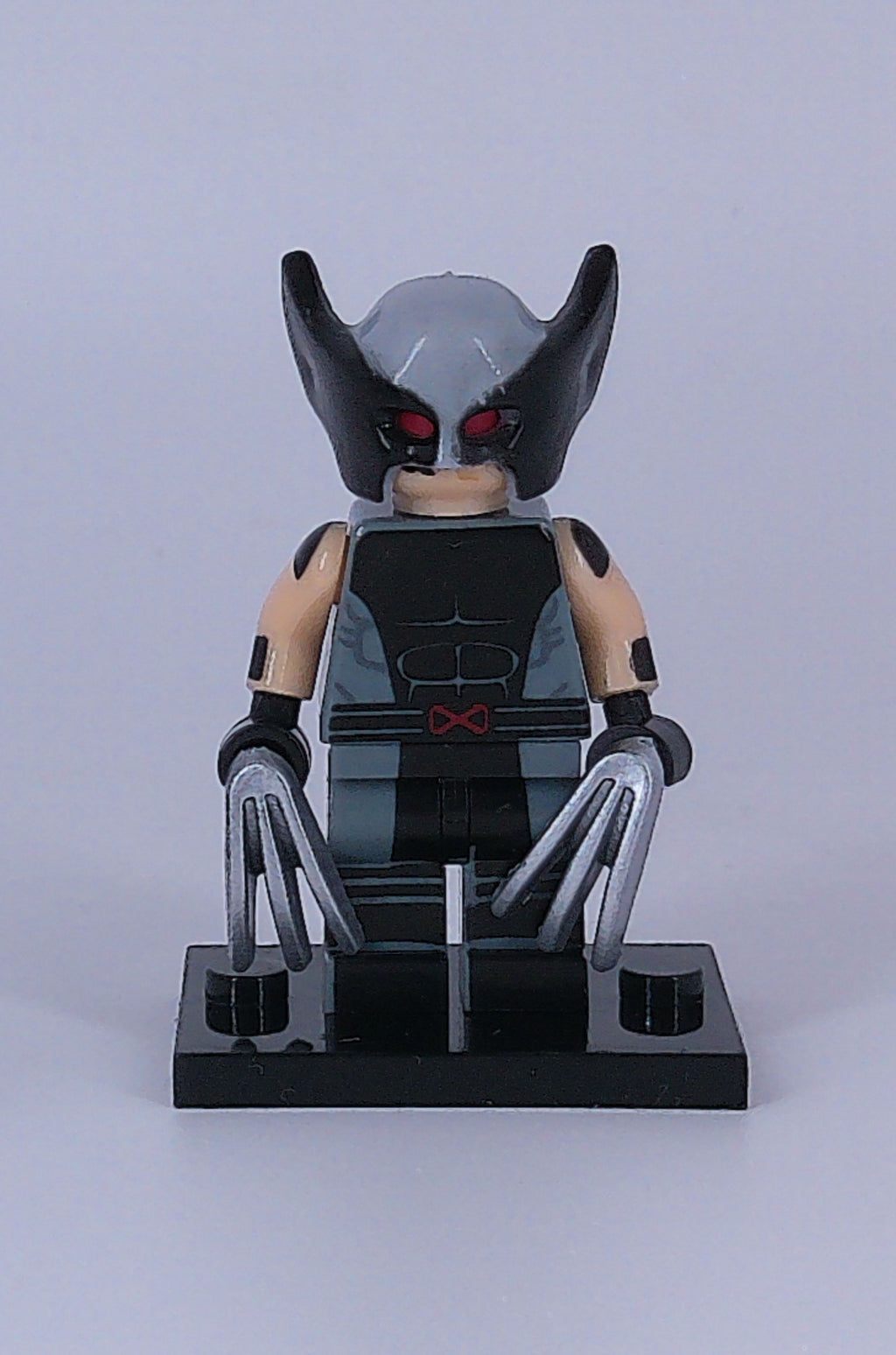 Custom Wolverine " X-Factor" 2 inch mini figure (Brick building) Marvel