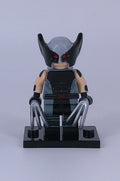 Custom Wolverine " X-Factor" 2 inch mini figure (Brick building) Marvel