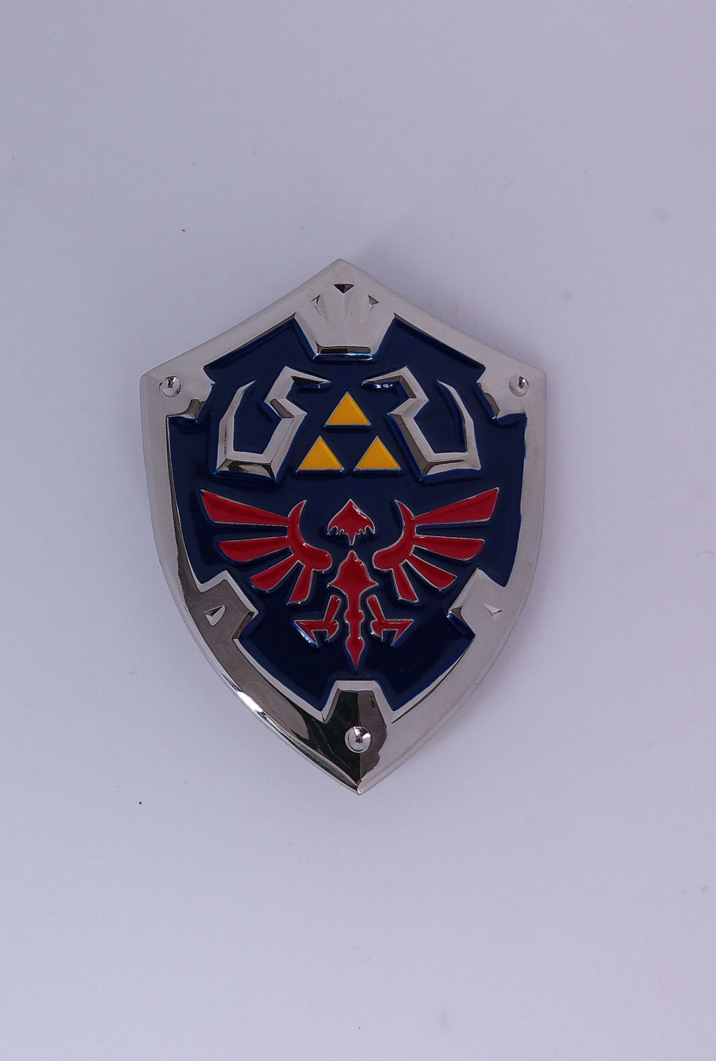 Zelda metal shield display prop