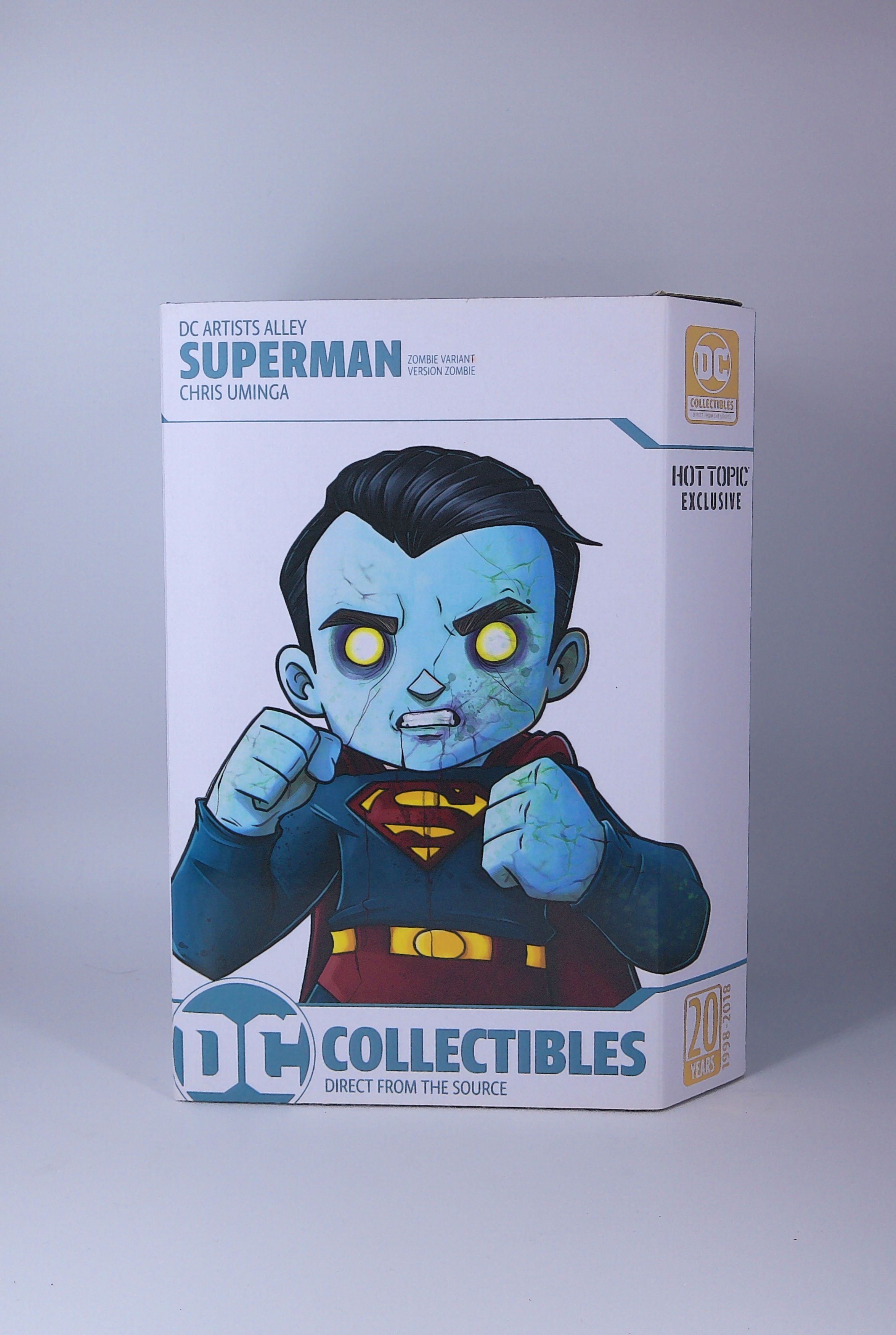 Superman " Dc Artist Alley: Chris Uminga" (Zombie Variant) Dc Collectables 2018